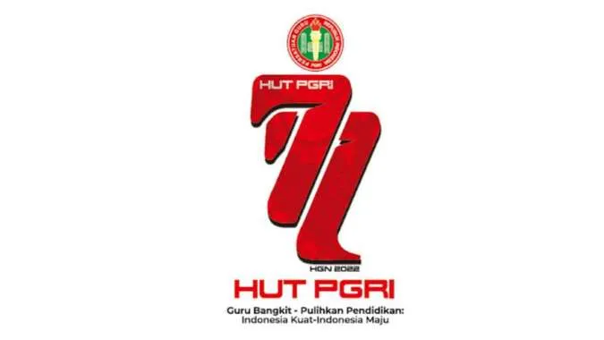 Download Logo HUT PGRI 2022 PNG Resmi Beserta Tema, Sejarah, dan Arti Lambang PGRI