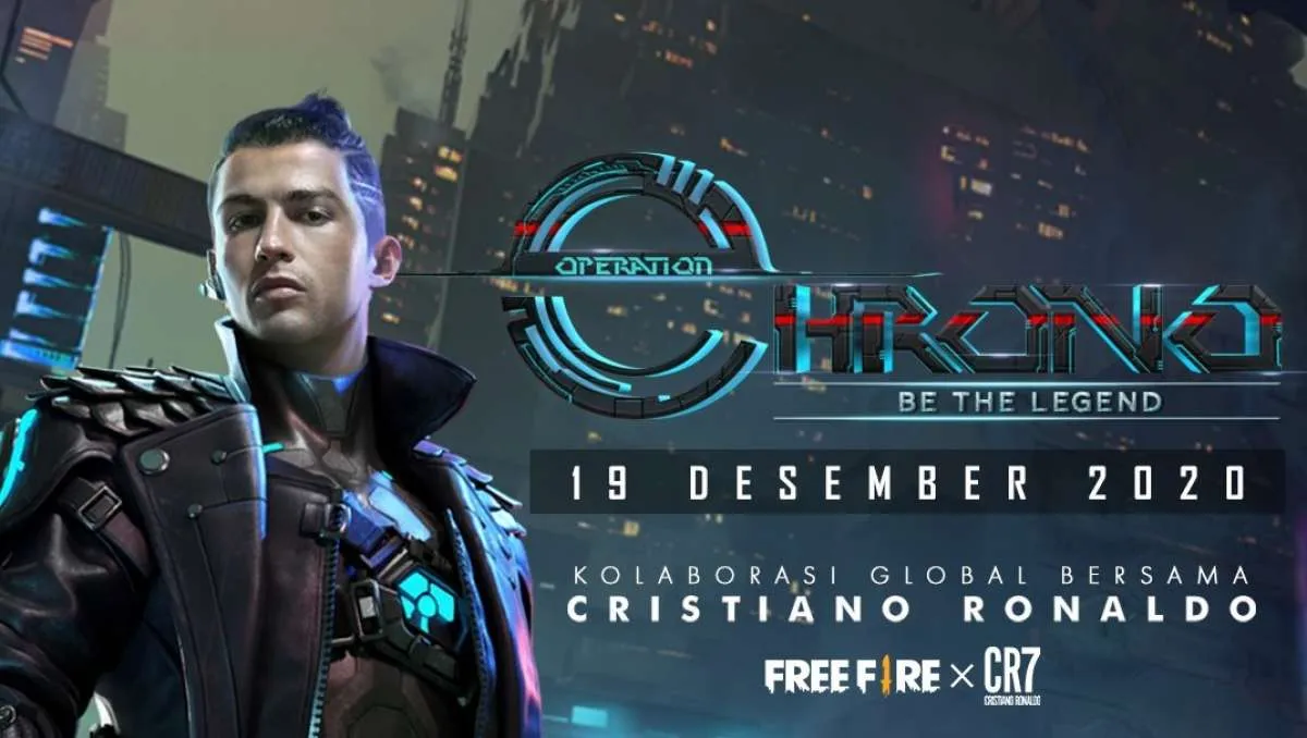 Garena Free Fire tunjuk Cristiano Ronaldo sebagai brand ambassador dan karakter baru