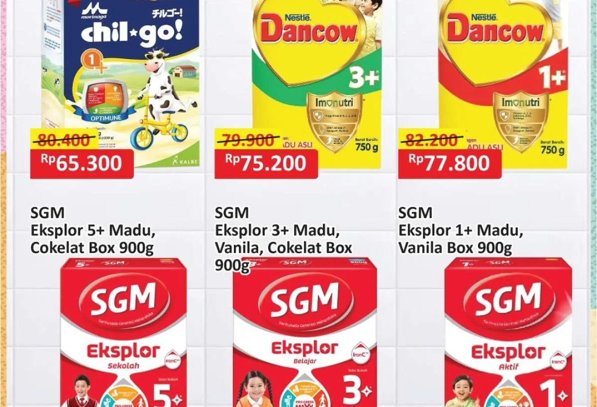 Promo JSM Alfamart 16-18 Mei 2025, Susu SGM dan Dancow Harga Lebih Murah