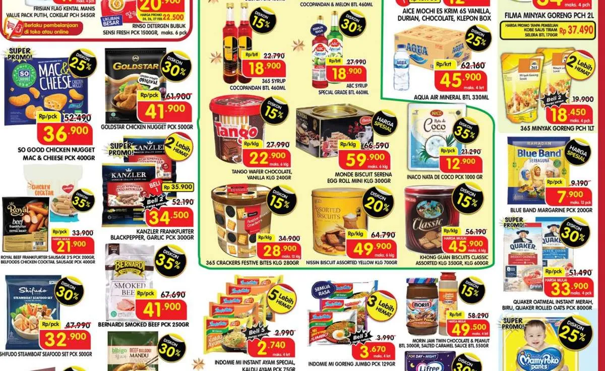 Promo Superindo Weekday Jelang Akhir Februari 2025, Monde dan Blue Band Harga Spesial
