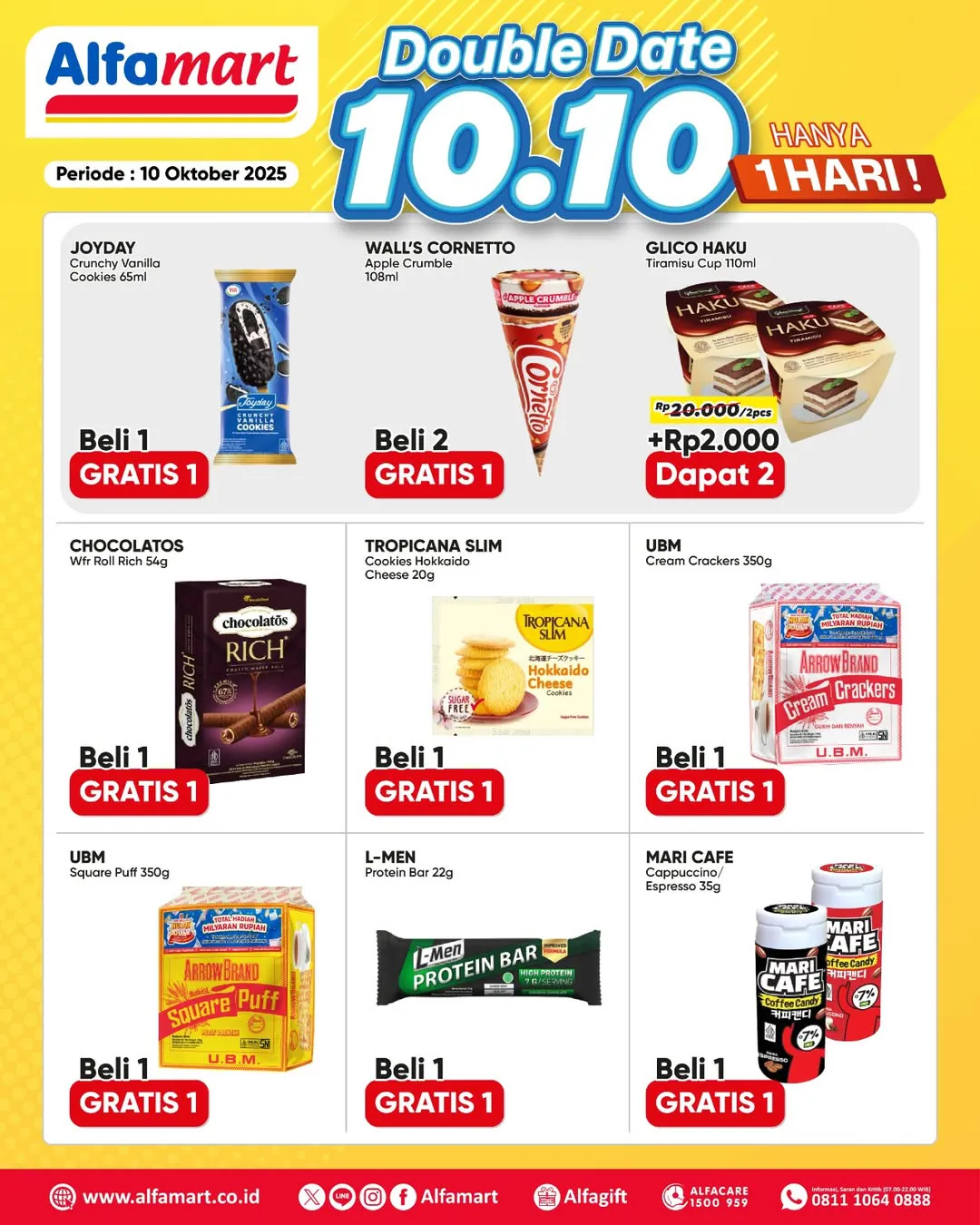 Promo 10.10 Alfamart Periode 10 Oktober 2025