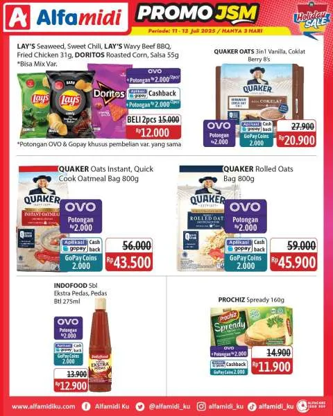 Promo JSM Alfamidi Periode 11-13 Juli 2025