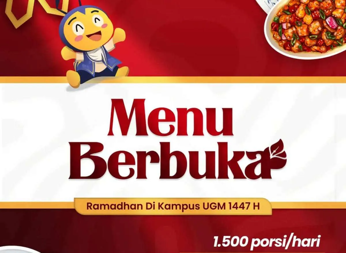 Masjid UGM Siapkan 1.500 Porsi Buka Puasa Gratis Tiap Hari, Ini Daftar Menunya
