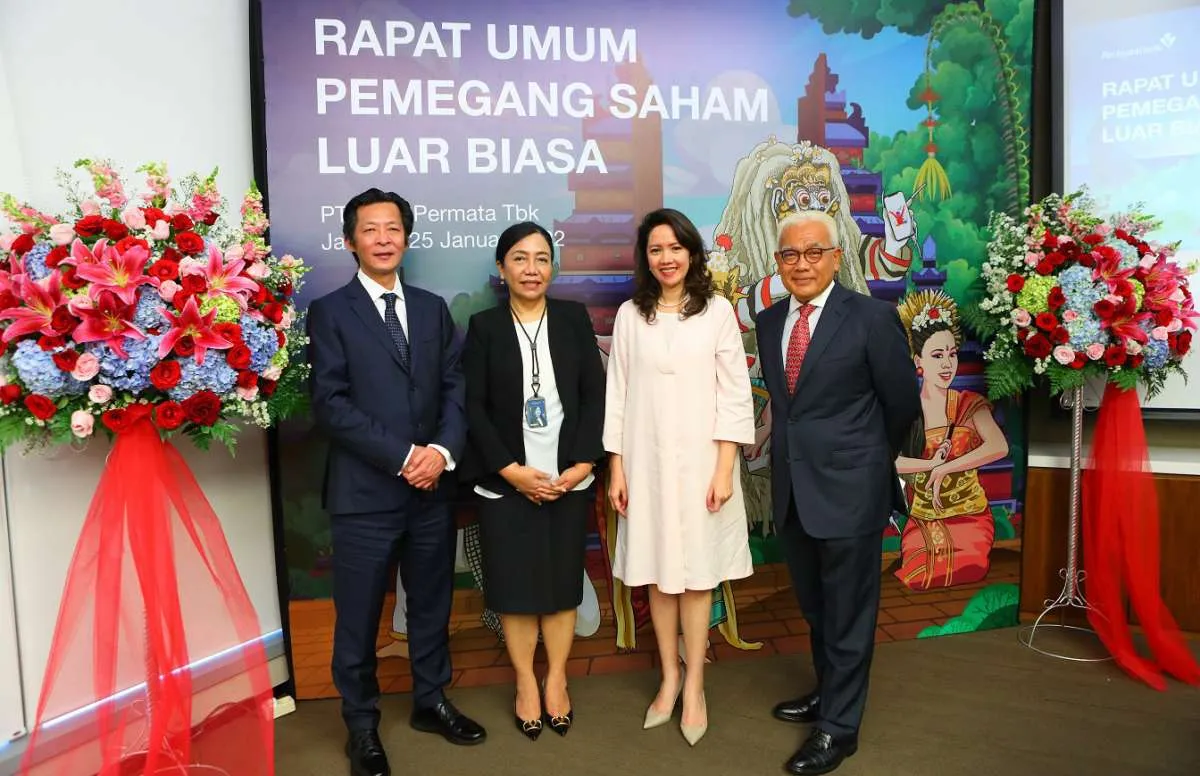 Gelar RUPSLB, PermataBank Tunjuk Meliza Musa Rusli Sebagai Wakil Direktur Utama