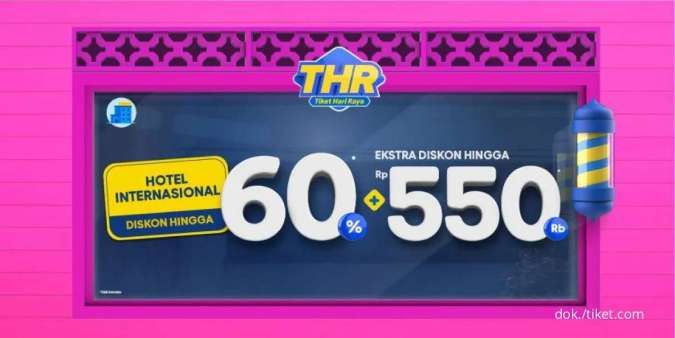 Promo Tiket.com Hotel & Villa Domestik, Diskon hingga 50% Ekstra Diskon Rp 550.000