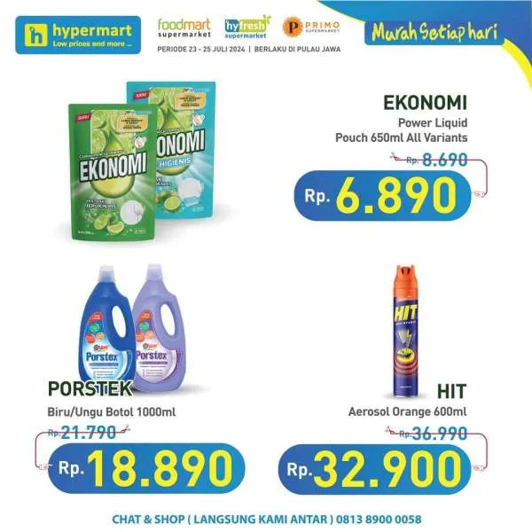 Promo Hypermart Hyper Diskon Weekday Periode 23-25 Juli 2024