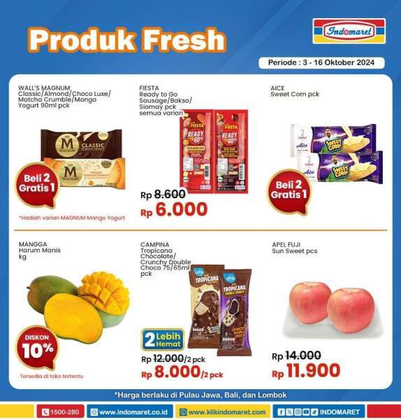 Promo Indomaret Super hemat 3-16 Oktober 2024