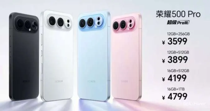 Honor 500 & Honor 500 Pro Bawa Kamera Utama 200 MP, Cek Detailnya!