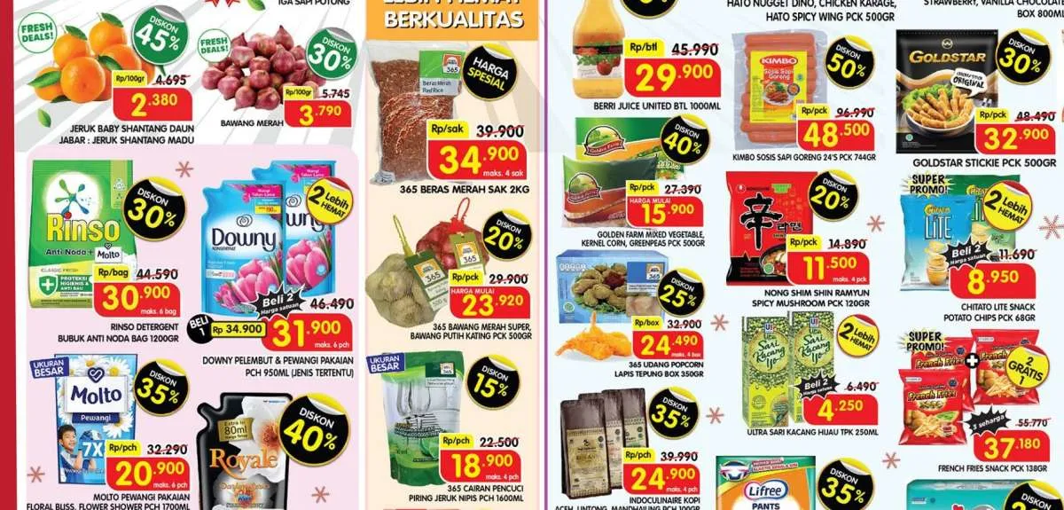 Promo Superindo Terbaru 27 Desember 2023, Potongan Rp 50.000 dengan Kartu BRI