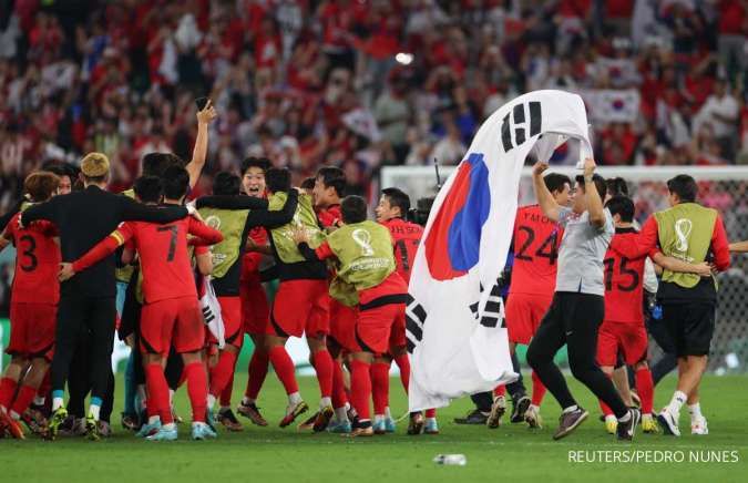 Fantastis! Korea Selatan Lolos 16 Besar Setelah Susah Payah Tundukkan Portugal 2-1