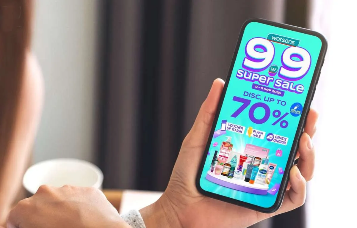 Pacu Penjualan Digital, Watsons Indonesia Siapkan Program Promo 9.9