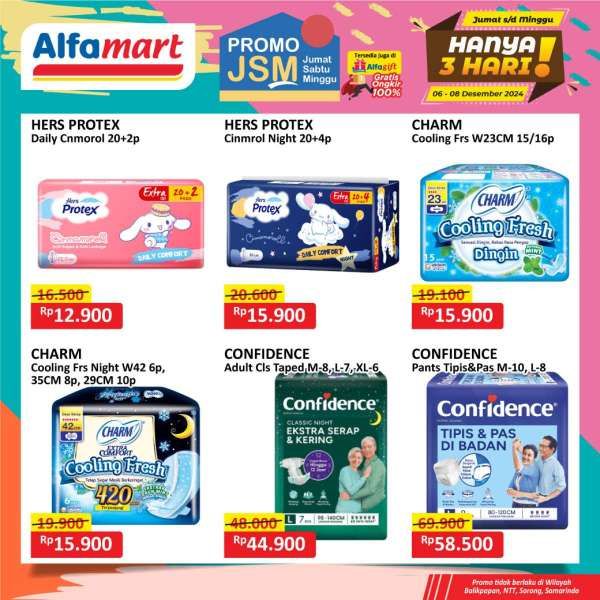 Promo JSM Alfamart Weekend 6-8 Desember 2024