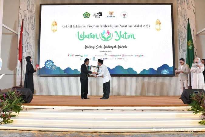 Kemenag Raih Penghargaan MURI atas Bantuan Terbanyak di Pemberdayaan Zakat&Wakaf 2024