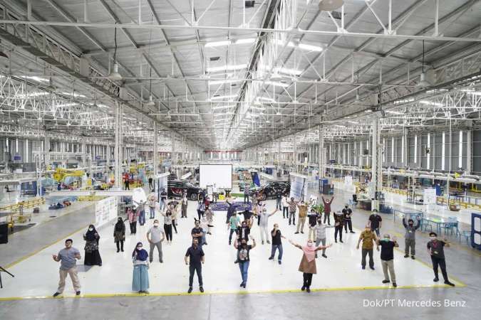 Mercedes-Benz Rayakan 50 Tahun Produksi dan Perakitan Mobil Penumpang di Pabrik Wanaherang