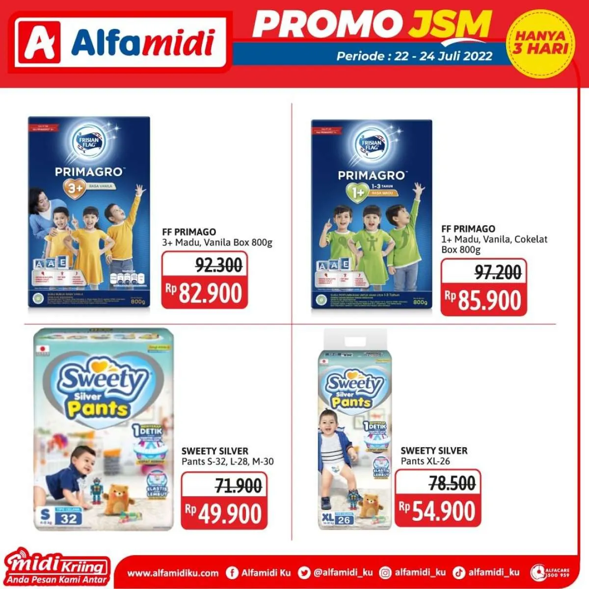 Katalog Promo JSM Alfamidi Periode 22-24 Juli 2022, Cek di Sini!