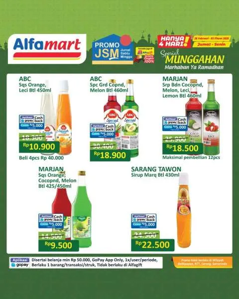 Promo JSM Alfamart Spesial Munggahan Periode 28 Februari-3 Maret 2025