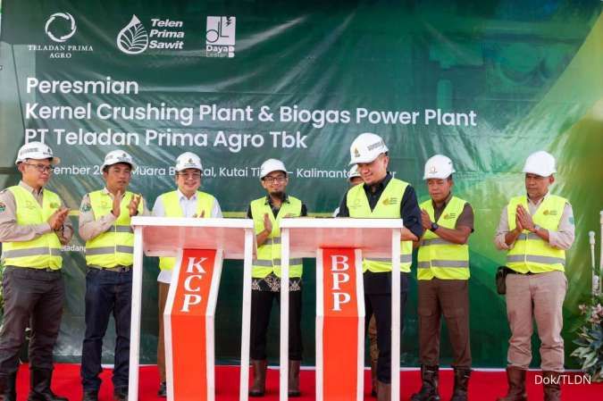 Teladan Prima (TLDN) Resmikan Kernel Crushing Plant dan Biogas Power Plant