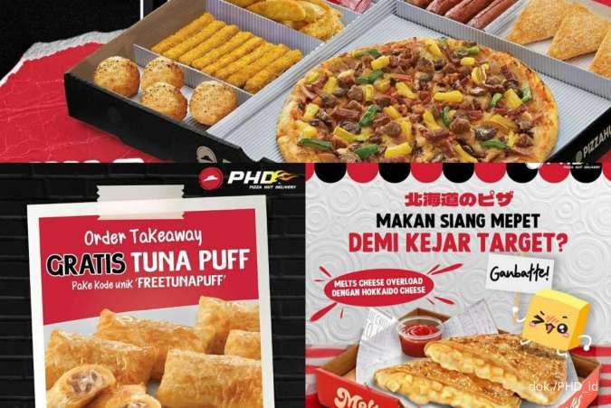 Promo PHD edisi Akhir Tahun: Gratis Tuna Puff, Big Box, hingga Meltz Pizza Hemat