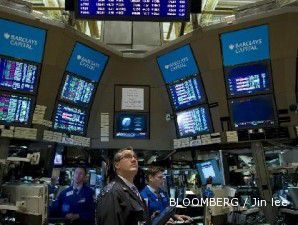 Pelaku pasar mencemaskan utang AS, Wall Street kembali tergelincir