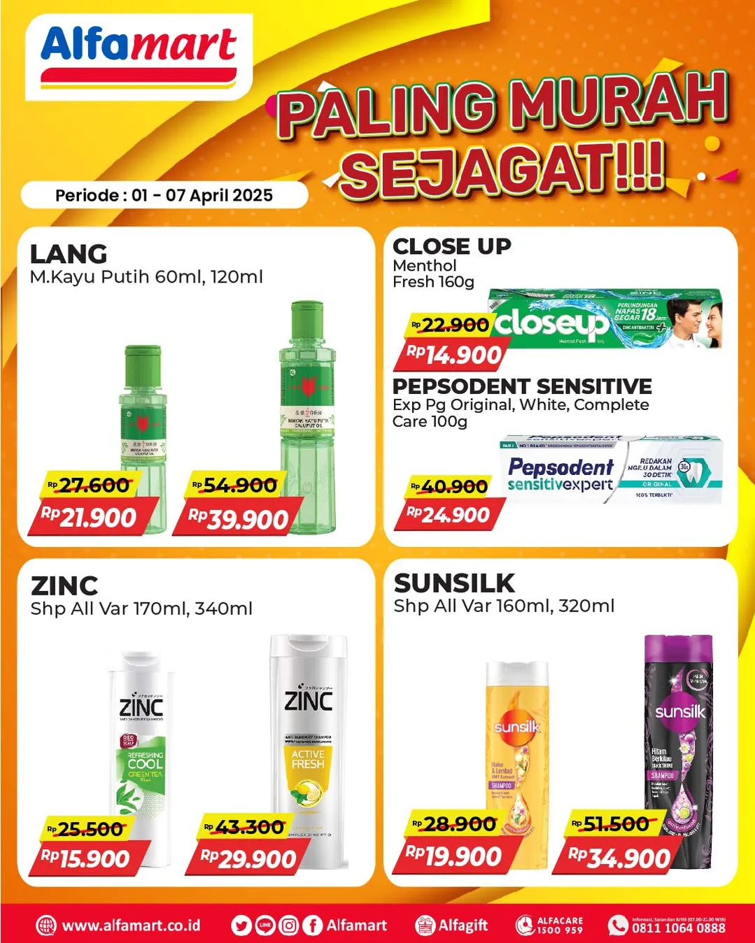 Promo Alfamart Paling Murah Sejagat Periode 1-7 April 2025