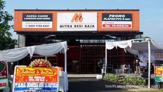 Mitra Besi Baja Buka Toko Ritel Perdana di Sukabumi
