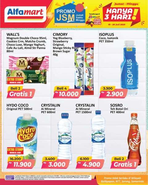 Promo JSM Alfamart 18-20 Juli 2025