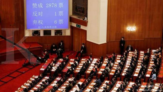 Parlemen China tinjau UU Keamanan Nasional Hong Kong yang kontroversial