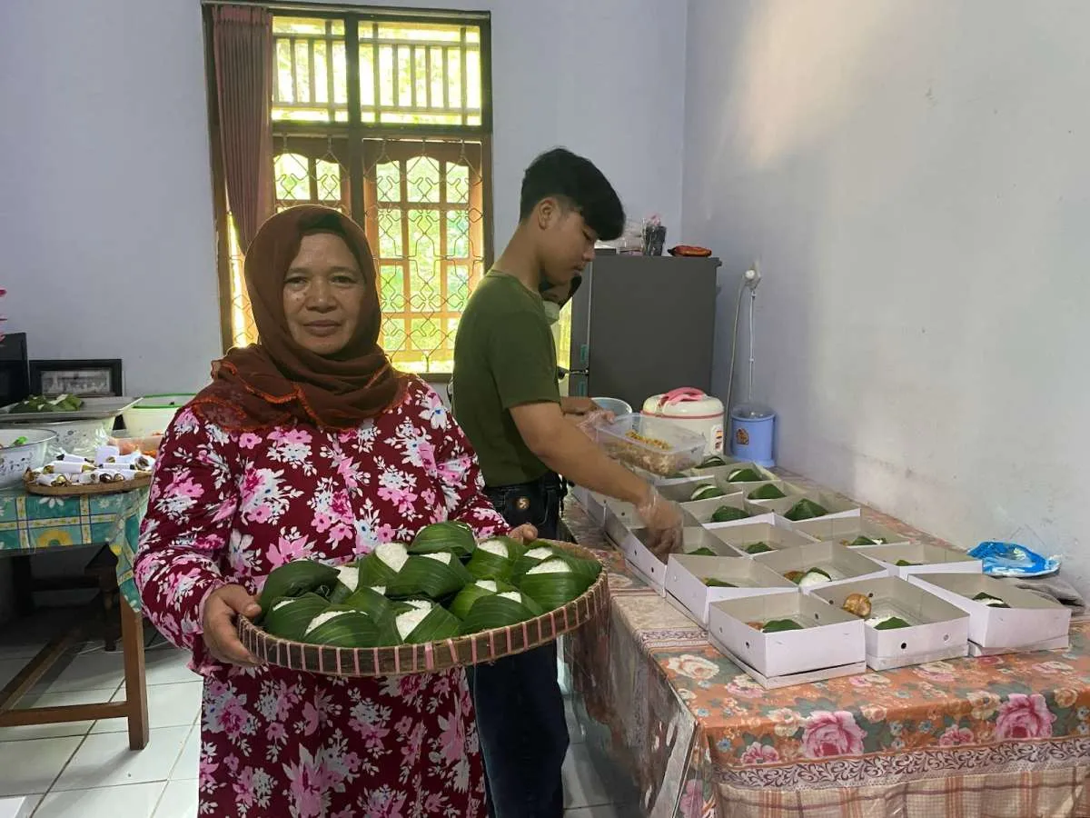 Katering Sutarti di Borobudur Kebanjiran Order Berkat Gasblock PGN Karangrejo