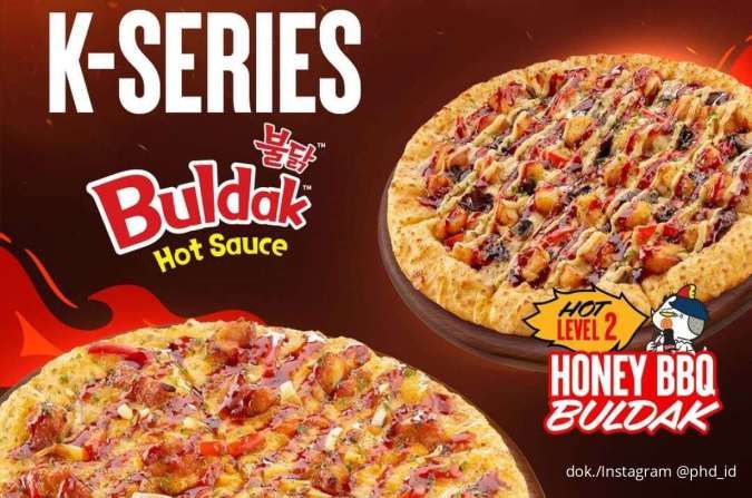 Promo Pizza Hut Delivery K-Series, Nikmati Buldak Hot Sauce Harga Spesial