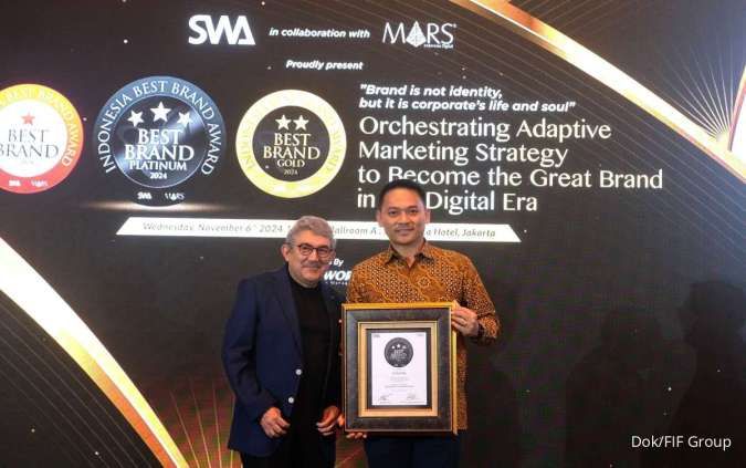 FIFGROUP Raih Penghargaan Best Brand Platinum 2024