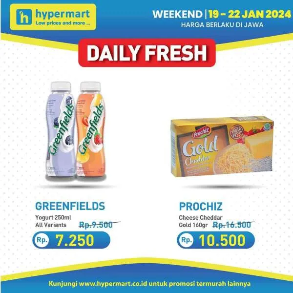 Promo JSM Hypermart Hyper Diskon Weekend Periode 19-22 Januari 2024