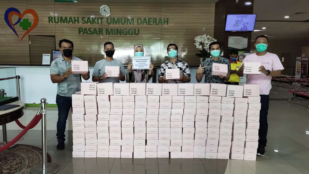 Sociolla bagikan paket kecantikan bagi tenaga medis Covid-19 di 4 RS rujukan