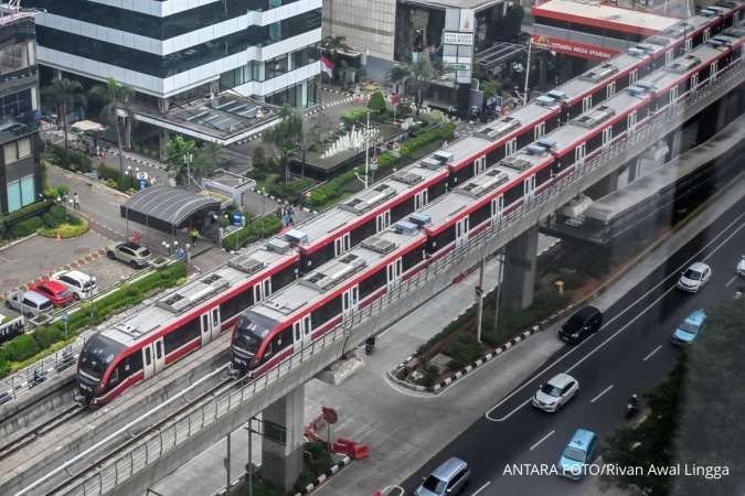 Proyek LRT Jakarta Garapan WSKT Dapat Rekor MURI, Progres Pembangunannya Sudah 34,58%