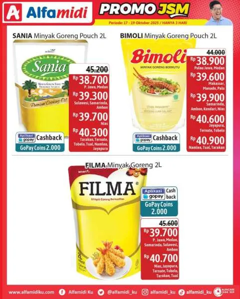 Promo JSM Alfamidi Periode 17-19 Oktober 2025