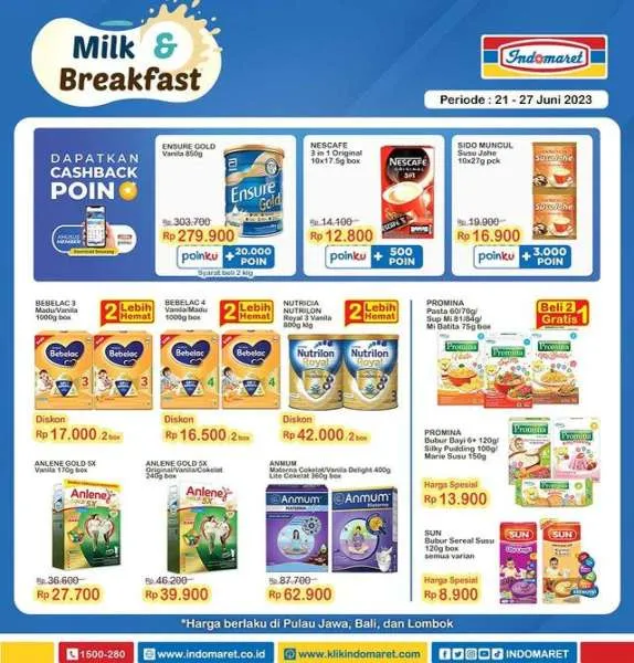 Promo Indomaret Super Hemat Periode 21-27 Juni 2023