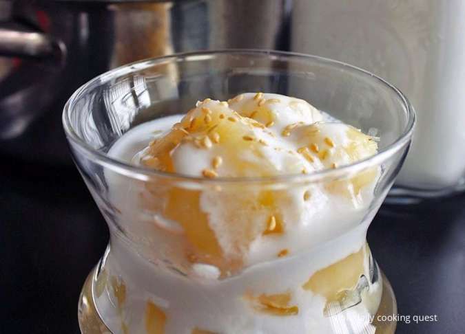 2 Resep Singkong Thailand yang Manis dan Empuk dengan Paduan Saus Kental