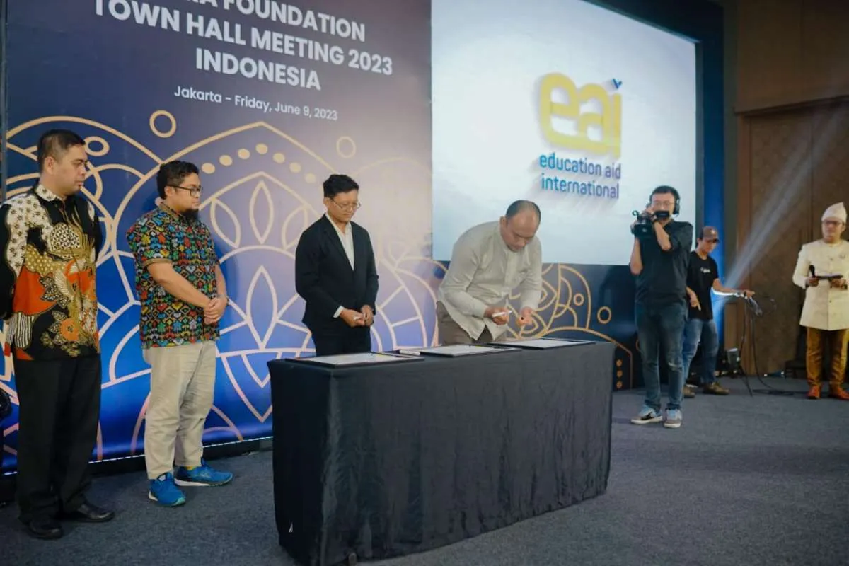 Yayasan EAI Berkolaborasi Dengan 3 Mitra Lokal Salurkan Education Loan Tanpa Bunga