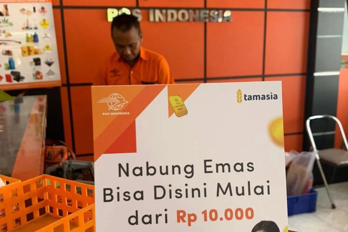 Tamasia gandeng Pos Indonesia permudah menabung emas mulai dari Rp 10.000