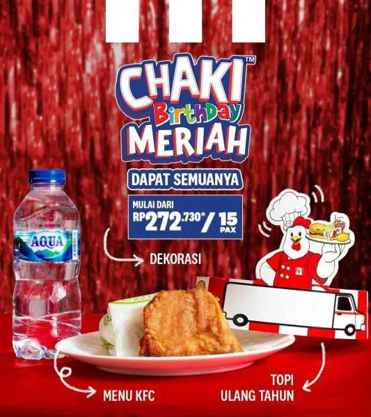 Promo KFC Chaki Birthday 