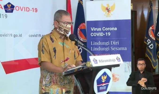 Donasi penanganan virus corona (Covid-19) dari masyarakat mencapai Rp 83 miliar
