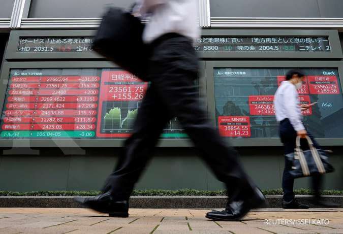 Bursa Asia diterpa sejumlah katalis negatif