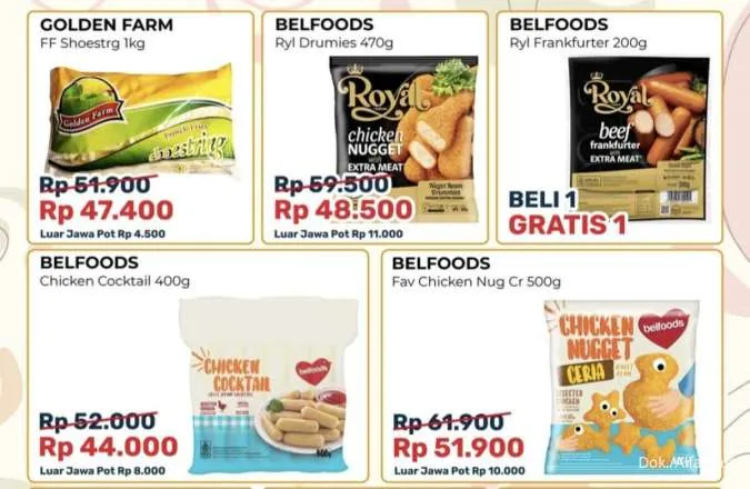 Promo Alfamart Frozen Food Fair 16-31 Desember 2025, Sosis Beli 1 Gratis 1