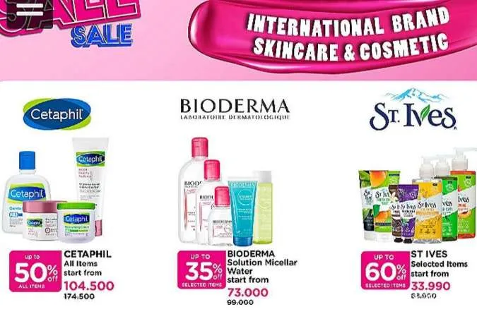 Promo Watsons Sale Beauty Deals Diskon s/d 70% Periode 24-27 Maret 2022