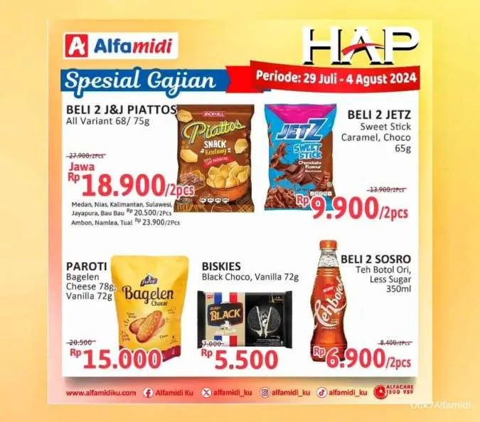 Promo Alfamidi Hemat Satu Pekan Spesial Gajian Periode 29 Juli-4 Agustus 2024