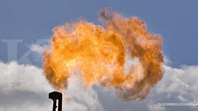 Kenaikan cadangan mengancam harga gas alam