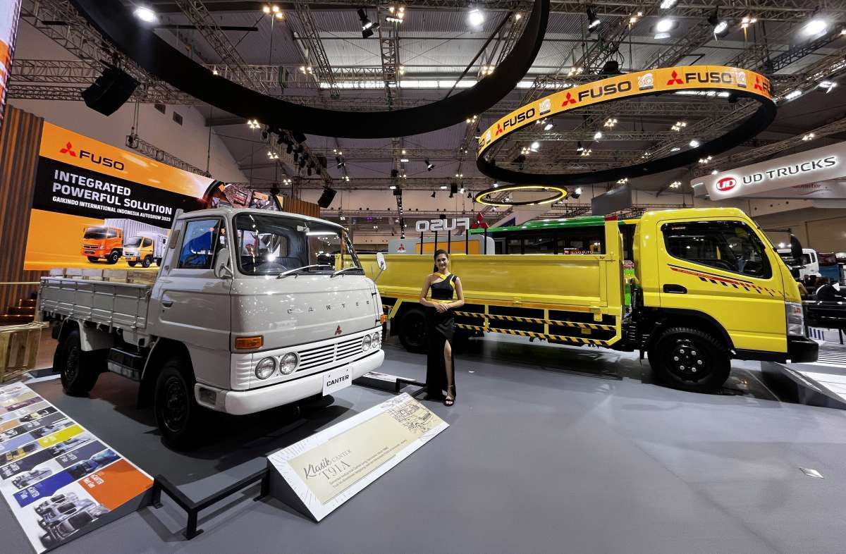 Perjalanan 60 Tahun Mitsubishi FUSO Canter di GIIAS 2023