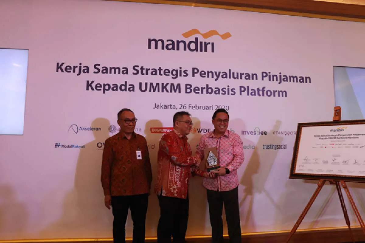 Bank Mandiri (BMRI) bidik kredit UMKM capai Rp 1 triliun lewat fintech dan e-commerce