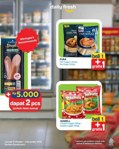Promo JSM Hypermart Hyper Diskon Weekend Periode 31 Oktober-3 November 2025