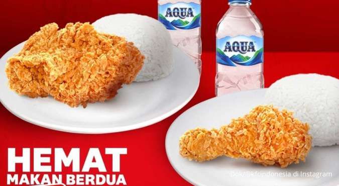 Promo KFC Jagoan Hemat Juli 2023, Makan Kenyang Berdua Hanya Rp 40.000 Saja