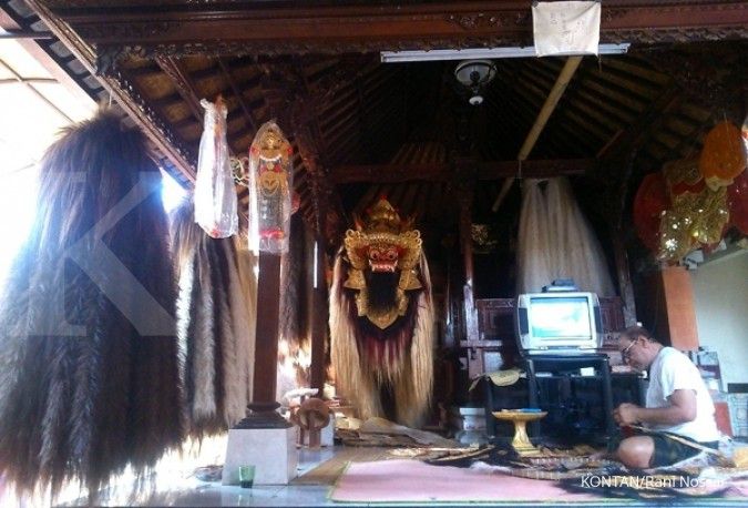 Menyambangi sentra produksi barong di Bali (1)